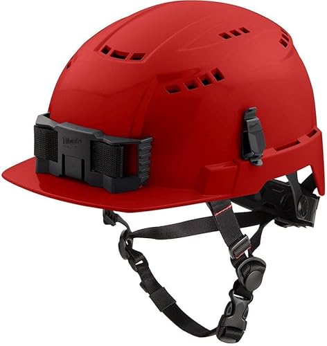 Milwaukee BOLT Red Front Brim Vented Safety Helmet 48-73-1328