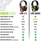 ISOtunes IT-64 Link AWARE Electronic Ear Muffs