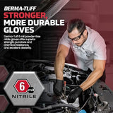 SAS Derma-Tuff 6-Mil Nitrile Disposable Gloves