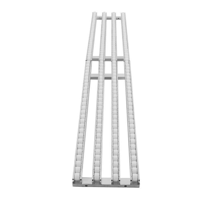 Light-Duty Gravity Conveyor, Collocatable Conveyor Roller with Locking Screws, 78.74 x