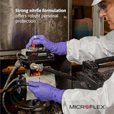 Ansell MICROFLEX SU-690 Violet Nitrile Exam Gloves