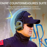 Earmor M31 Plus Electronic Ear Muffs — Tactical Headset, NRR 22