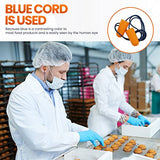 MSA Metal Detectable Corded Foam Earplugs — NRR 29, 10012296