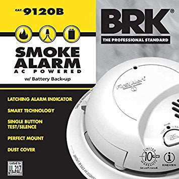BRK 9120B First Alert 9120BFF/ SMI100-AC Smoke Detector