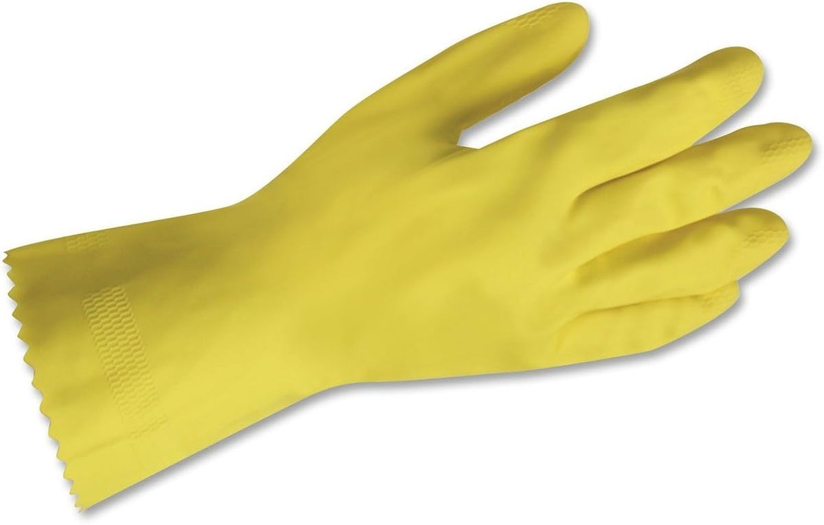 ProGuard latex rubber gloves, flock-lined | WC Safety