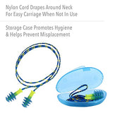 Howard Leight by Honeywell Fusion Corded Reusable Earplugs