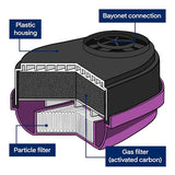Dräger X-plore Multi-Gas + P100 Combination Cartridge (2-Pack)