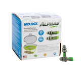 Moldex 6430 Alphas Uncorded Reusable Earplugs — NRR 27dB, Pocket-Pak Plus, 50 Pairs