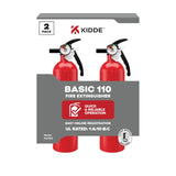 Kidde B07D6QGQYB FA110G Multi Purpose Fire Extinguisher — ABC 1-A10-BC