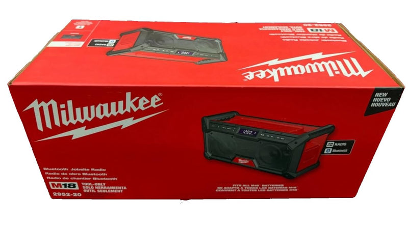 Milwaukee M18 Bluetooth Jobsite Radio, Bare Tool