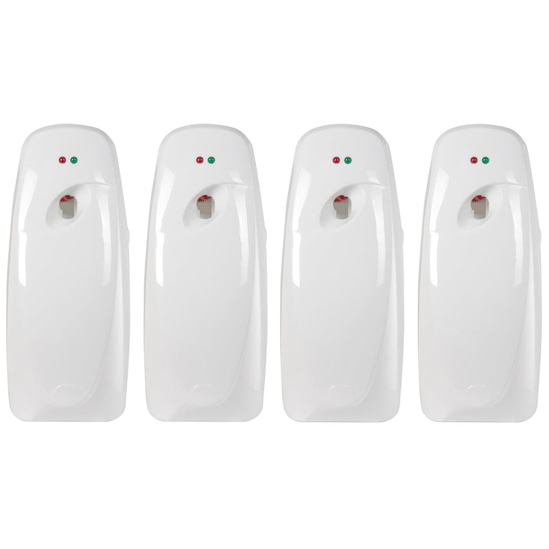 Automatic Air Freshener Spray Dispensers, Wall Mount — 4-Pack