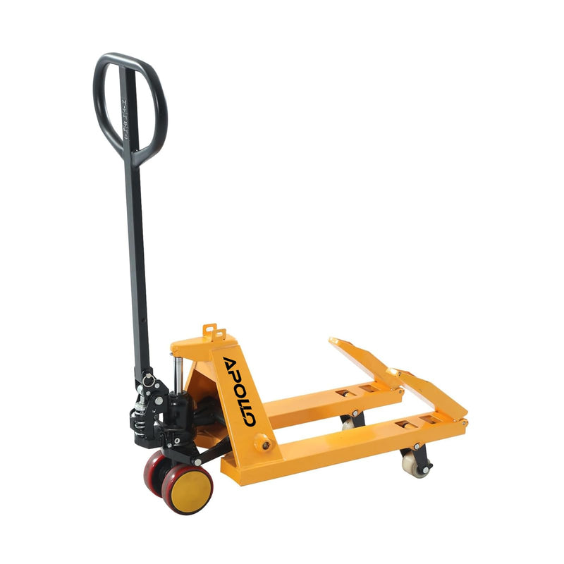 Small Pallet Jack Truck, 2200 Lbs Capacity, 31.5in L x 15in W Forks, Mini Narrow Pallet
