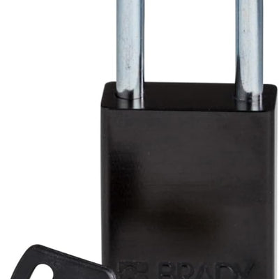 Brady SafeKey B07RM5LJHD Lockout Padlock — Aluminum Keyed Different