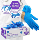 MED PRIDE Nitrile Vinyl Blend Exam Gloves
