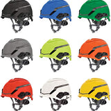 MSA V-Gard H1 Safety Helmet with Fas-Trac III Suspension