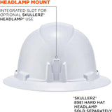 Ergodyne 8971 Skullerz Premium Full Brim Hard Hat — Class E