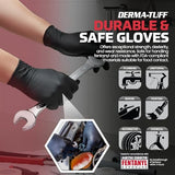 SAS Derma-Tuff 6-Mil Nitrile Disposable Gloves