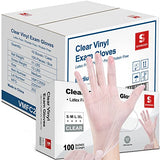Schneider Clear Vinyl Exam Gloves