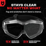 Gateway Safety 6980 Stoic Chemical Safety Goggles
