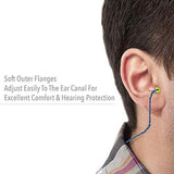 Howard Leight by Honeywell Fusion Corded Reusable Earplugs