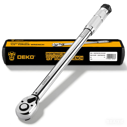 DEKOPRO DEKOPRO Torque Wrench 1/2 Inch Drive Cli