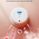 X-Sense SC01 Smoke Detector Carbon Monoxide Detector Combo