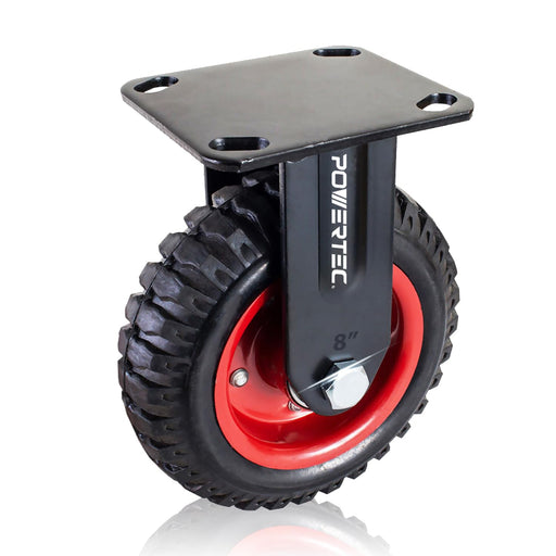 POWERTEC POWERTEC 8 Inch Caster Wheels, Heavy Dut