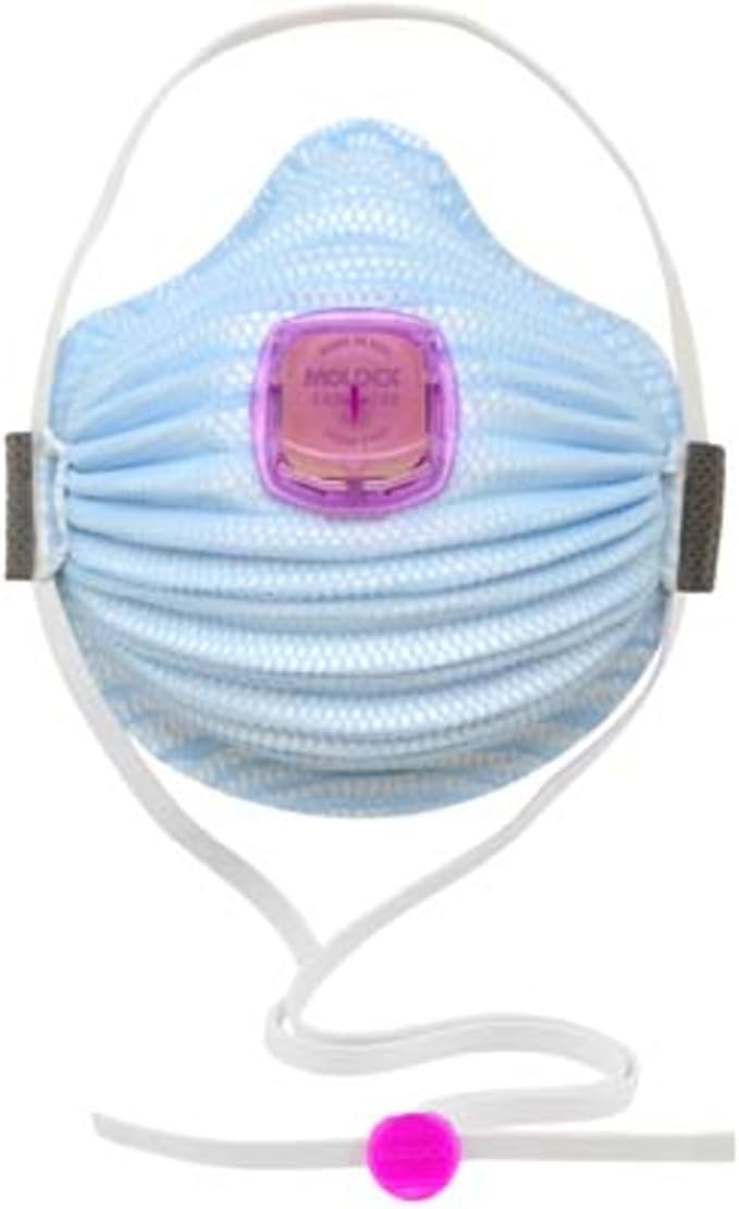 Moldex 4400P100 AirWave P100 Respirator — SmartStrap + Valve