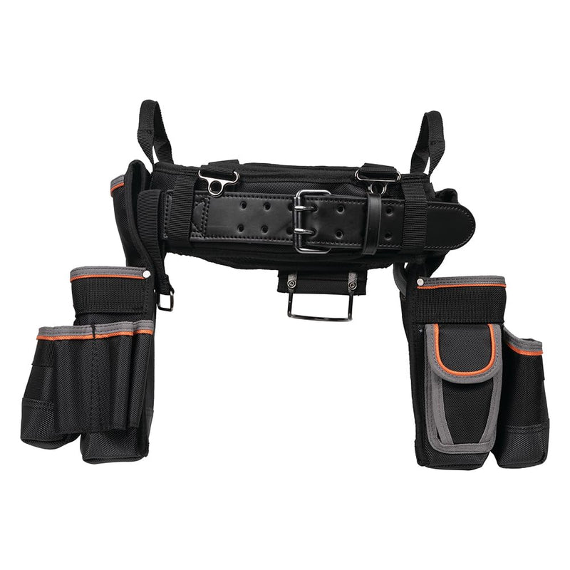 Klein Tools 55428 Tradesman Pro Electricians Padded Tool Belt and Tool Pouch Combo