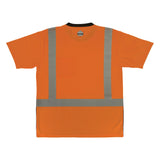 Ergodyne GloWear 8286BKO Hi-Vis Type R Class 2 Short Sleeve Shirt — Orange Black