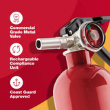 First Alert FE1A10GR195 HOME1 Fire Extinguisher — Rechargeable 1-A:10-B:C