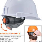 Ergodyne 8973 Skullerz Premium Vented Full Brim Hard Hat — Class C