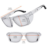 Ergodyne Skullerz SIXTEN-AFAS Safety Glasses with Integrated Side Shields — ANSI Z87.1+