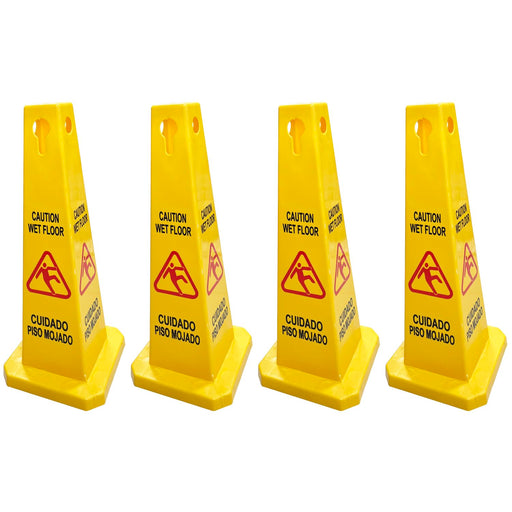 26-Inch Cones   Wet Floor Safety, 4-Pack