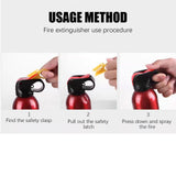 POPFRO B0CBR6SCRX 4-In-1 Portable Fire Extinguisher — Home Garage And