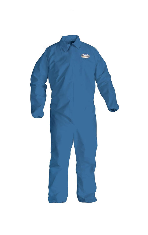 Kimberly-Clark KleenGuard A60 Coverall blue microporous film laminate disposable coverall