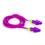 Moldex 6420 Rockets Reusable Earplugs with Cloth Cord — NRR 27dB, Pocket-Pak, 50 Pairs