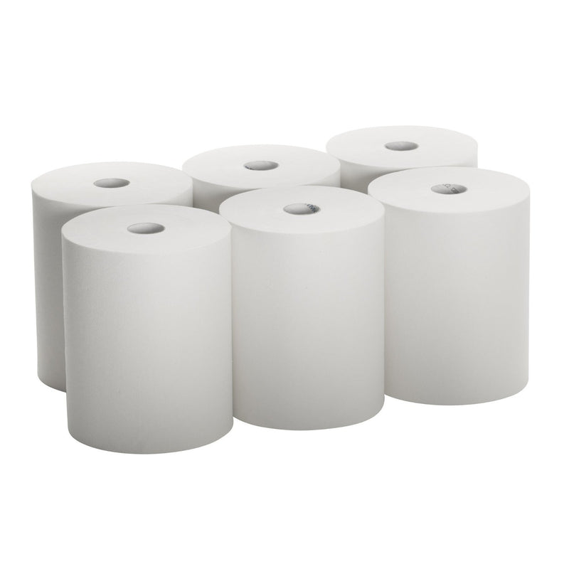 enMotion-Compatible High Capacity Paper Towel Rolls, 10 in x 800 ft, White, 6 Rolls