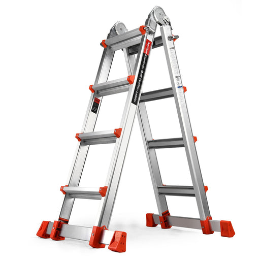Soctone Soctone A Frame Extension Ladder, 14 Ft 