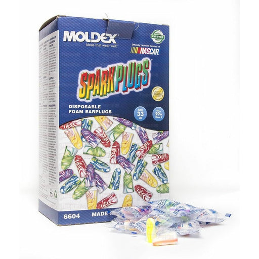 Moldex 6604 Sparkplugs Earplugs Uncorded