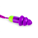 Moldex 6420 Rockets Reusable Earplugs with Cloth Cord — NRR 27dB, Pocket-Pak, 50 Pairs