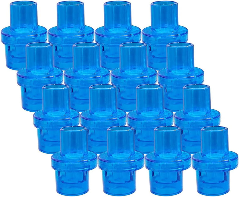 ELYSAID Pack of 100 CPR Rescue Mask Training Valves