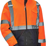 Ergodyne GloWear 8377 Hi-Vis Type R Class 3 Bomber Jacket — Orange