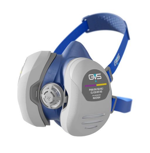 GVS SPR113J Elipse Half Mask Respirator With OVAG P100 Replaceable