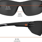 Ergodyne Skullerz VALI Frameless Anti-Fog Safety Glasses, ANSI Z87.1+