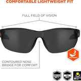 Ergodyne Skullerz VALI Frameless Anti-Fog Safety Glasses, ANSI Z87.1+