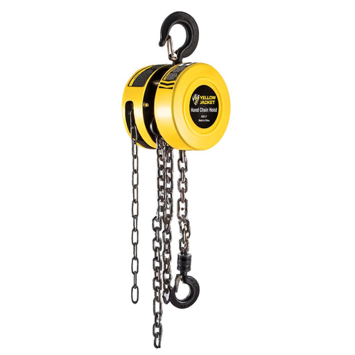 YELLOW JACKET YELLOW JACKET Hand Chain Hoist, 1 Ton 22