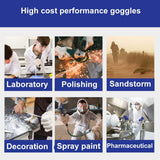 Super More Safety Goggles — Clear Anti-Fog Indirect Vent