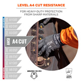 Ergodyne ProFlex 7044 PU Coated Cut Resistant Work Gloves
