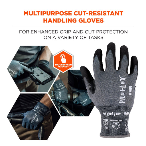 Ergodyne ProFlex 7061 Cut-Resistant Gloves, ANSI A6